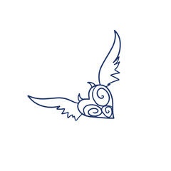 Vector children's design on a white isolated background for banners postcards and stickers