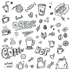 Vector children's design on a white isolated background for banners postcards and stickers