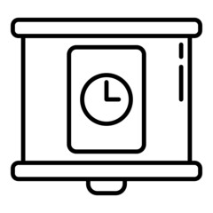 presentation and clock document