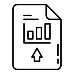 chart bars and arrow