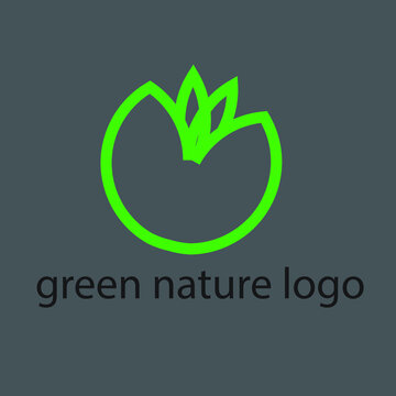  Green Nature Logo Stock Illustration - Download Image Now - iStock