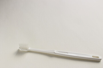 Toothbrush on a white background