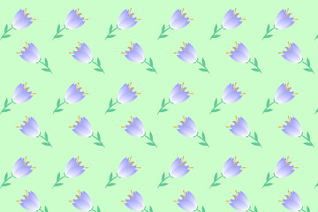 Spring flower pattern