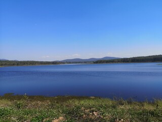 lake in the mountains