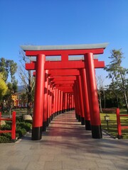 japanese gate, Torii