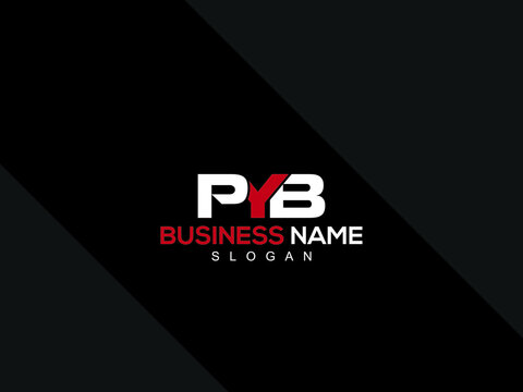 DYB Logo Letter Logo Icon Image Design with colorful logo and background for all kind of use