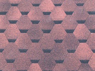 House roof red shingles - image for construction and house keeping. 