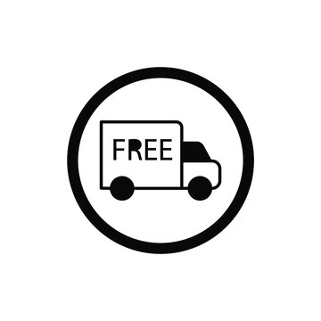 free delivery  icons  symbol vector elements for infographic web