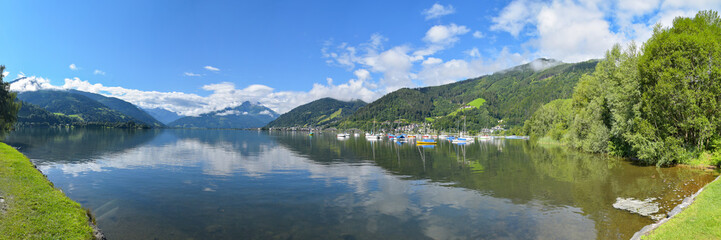Panorama Zeller See in &Ouml;sterreich