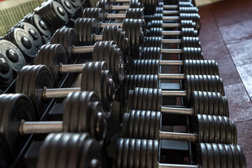 Obraz premium super popular gym for girls who want to lose weight and choose your training program.
