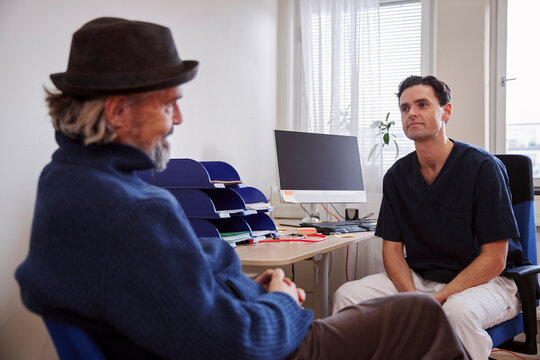 Senior Man Having Doctor Appointment