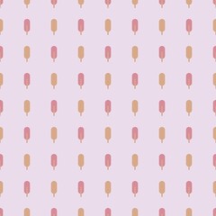Tree shape vector seamless pattern doodle abstract background illustration for digital and print materials.