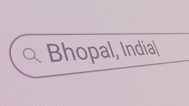 Search Bar Bhopal India 
Close Up Single Line Typing Text Box Layout Web Database Browser Engine Concept