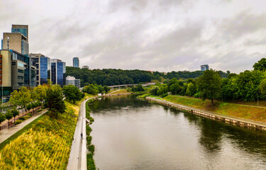 Views of the city of Vilnius