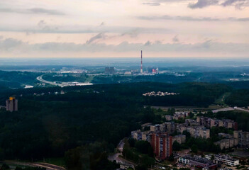 Views of the city of Vilnius