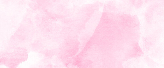 Pink color abstract watercolor background, pink autumn abstract watercolor background illustration textured paper design with colorful sunset or Easter sunrise. 