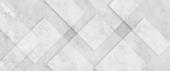 Abstract white background with grunge and triangle shapes layered in modern abstract pattern design, abstract white background with texture pattern, layered geometric triangle shapes.