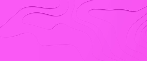 Luxury light pink abstract papercut background with 3d geometry circles, abstract layout design for brochure and flyer. Paper art vector illustration. 