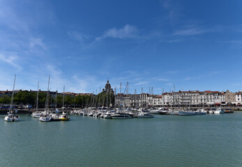 Fototapeta na wymiar Frankreich - La Rochelle - Hafenviertel 