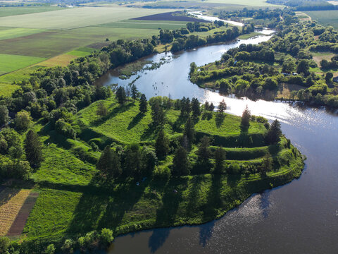 The object of archeology, forts XII-XIII centuries. Gubin Fortified city of Kievan Rus, Ukraine