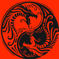 chinese dragon tattoo