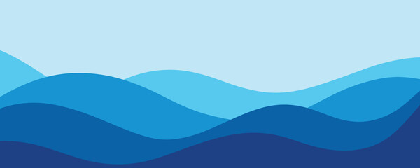 abstract background with waves