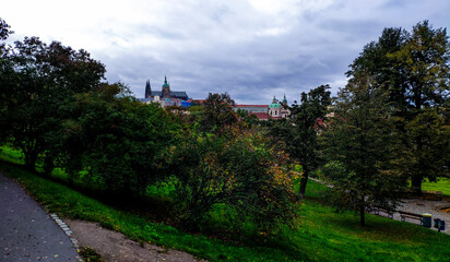 Fototapeta na wymiar Autumn Prague