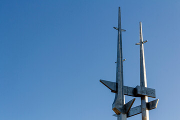 Monument in the port of Gdynia