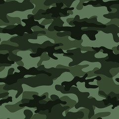Fototapeta premium Forest camouflage. Intelligence service. Concealed clothing.