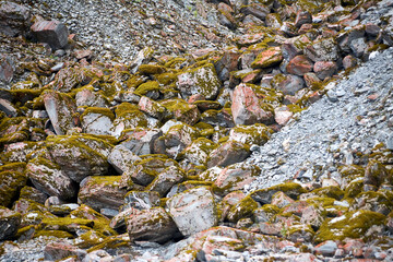 Steinbrocken, Textur, Struktur.