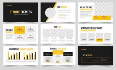 startup Business presentation Design