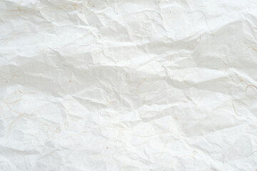 Brown wrinkled paper, Japanese handmade mulberry crumpled paper texture background, banner, wallpaper, poster