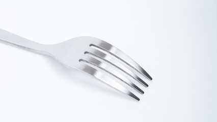 【カトラリー】銀色のフォーク　食事	