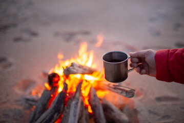 キャンプとコーヒー