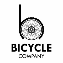 Letter h with bicycle wheel logo template illustration. suiatble for bicycle business
