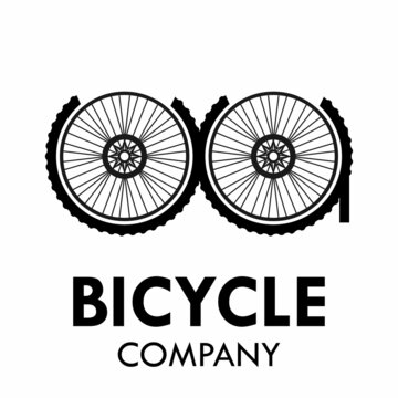 Letter w with bicycle wheel logo template illustration. suiatble for bicycle business