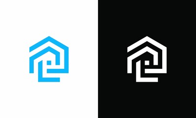 house home architect mortgage logo vector icon illustration	