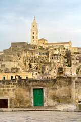 Obraz premium Matera, historic city in Basilicata, Italy