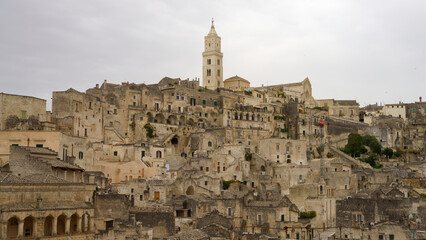 Fototapeta premium Matera, historic city in Basilicata, Italy