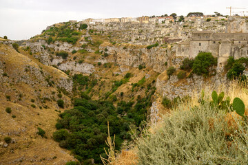 Matera, historic city in Basilicata, Italy