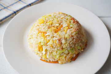 サケフレークチャーハン