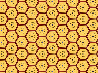 red and yellow color of abstract background