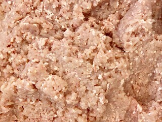 raw chicken in food shop