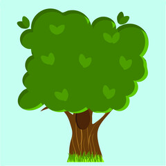 tree with green leaves