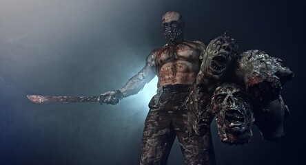 zombie killer, apocalypse, war