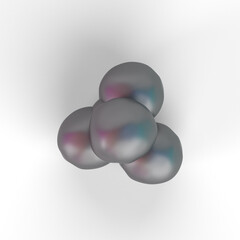 Cartoon Ramadan Cannonball Top View	