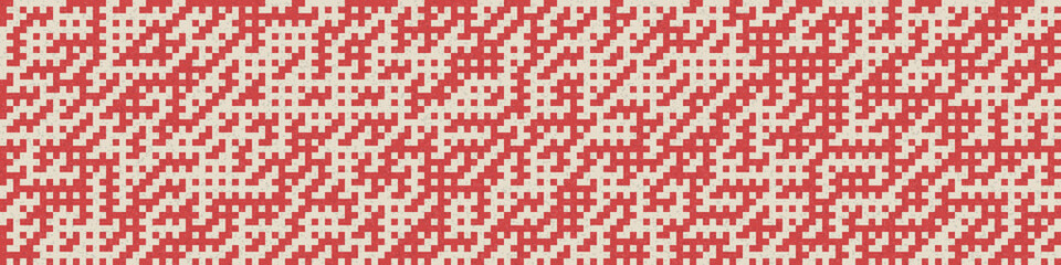 Fototapeta premium Abstract Geometric Pattern generative computational art illustration