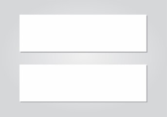 white blank template design suitable for place your design