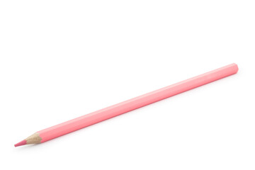 color pencil pastel isolated on white background