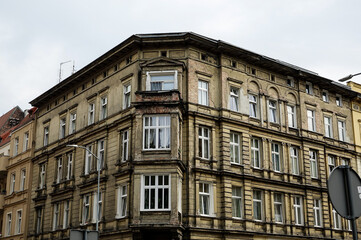 old building , image taken in stettin szczecin west poland, europe